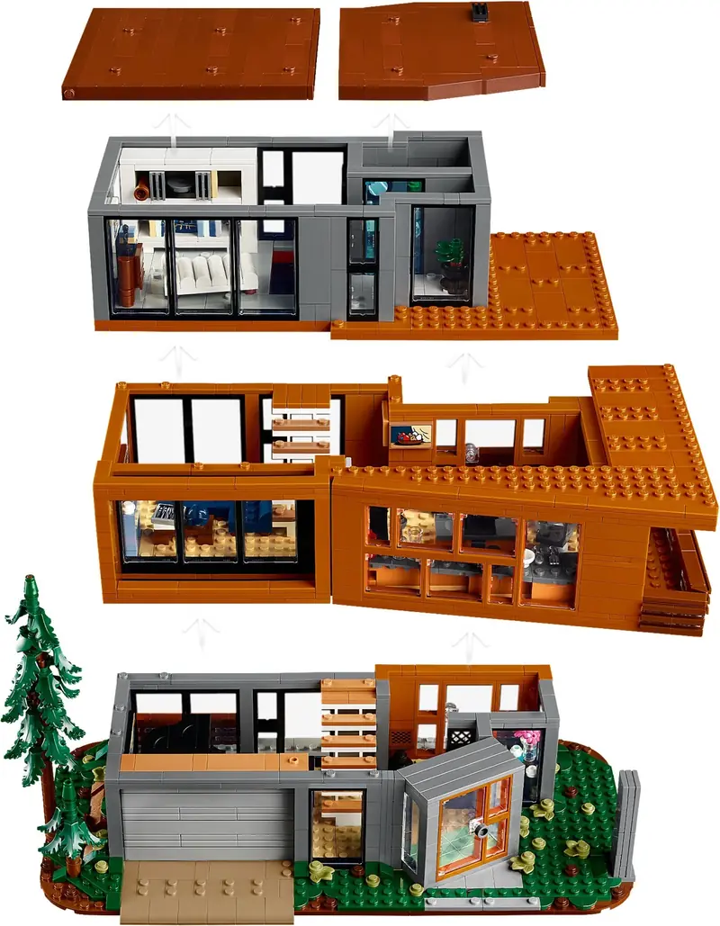 LEGO 21354 Zmierzch - dom Cullenów zdjęcie 4