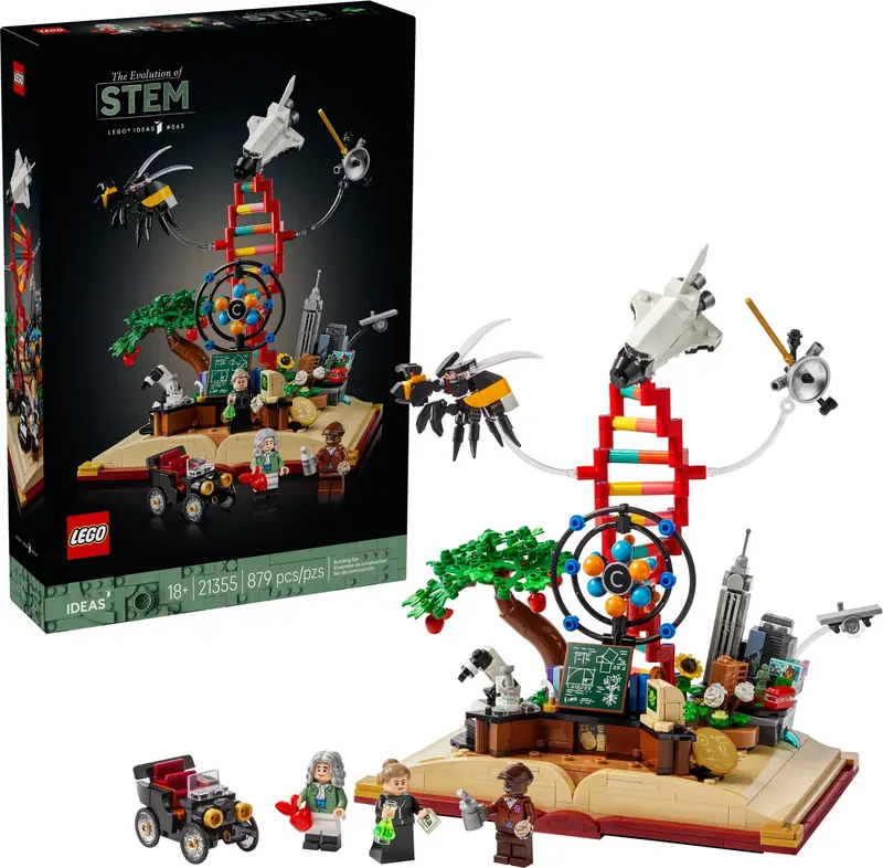 LEGO 21355 Ewolucja przedmiotów ścisłych zdjęcie 2
