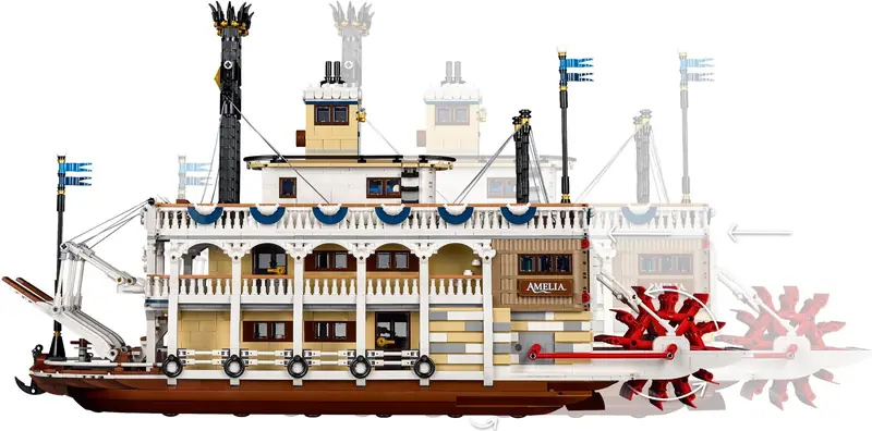 LEGO 21356 Parowiec rzeczny zdjęcie 6