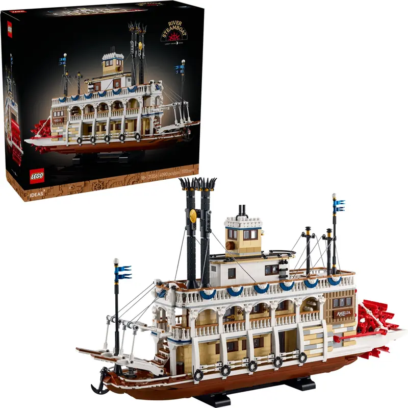 LEGO 21356 Parowiec rzeczny zdjęcie 5