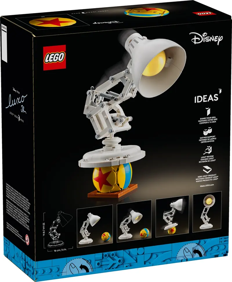 LEGO 21357 Disney Pixar Luxo Jr. zdjęcie 2