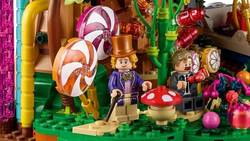 LEGO 21360 Willy Wonka i fabryka czekolady zdjęcie 13