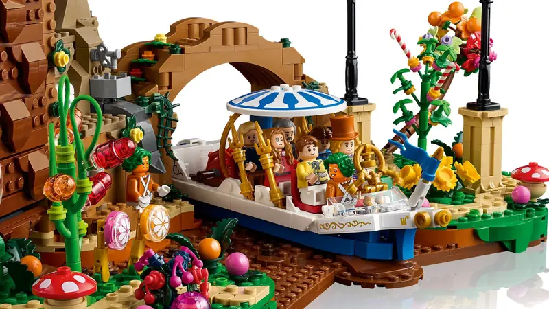 LEGO 21360 Willy Wonka i fabryka czekolady zdjęcie 14