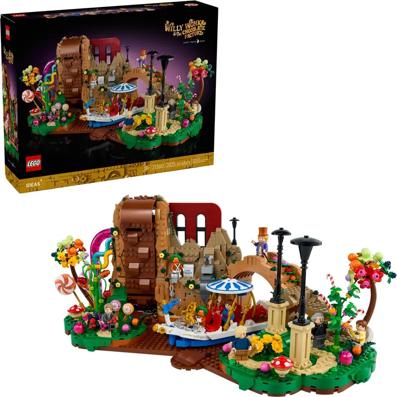 LEGO 21360 Willy Wonka i fabryka czekolady zdjęcie 5