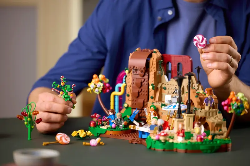 LEGO 21360 Willy Wonka i fabryka czekolady zdjęcie 6