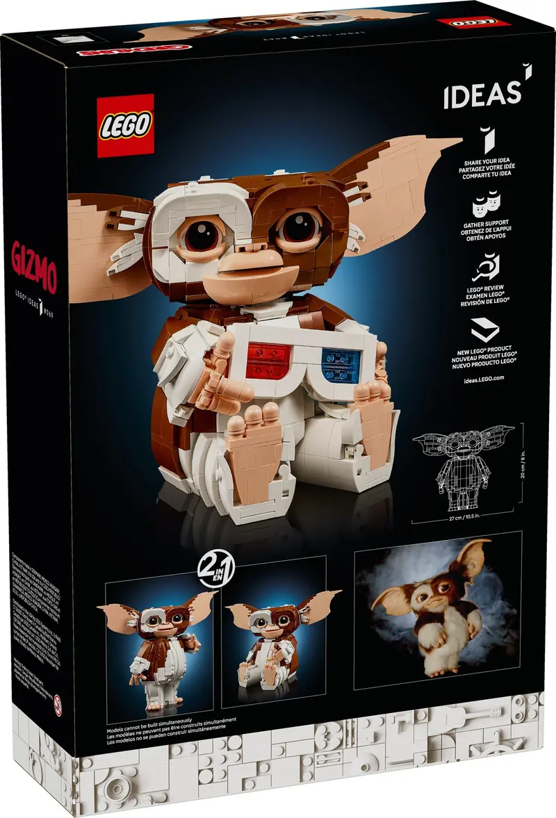LEGO 21361 Gremliny rozrabiają: Gizmo zdjęcie 2