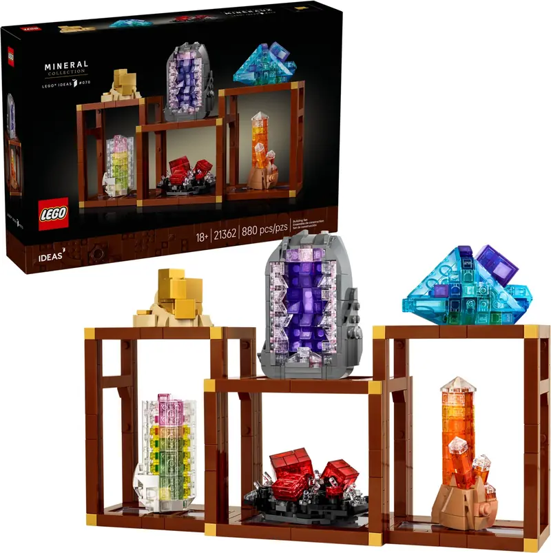 LEGO 21362 Kolekcja minerałów zdjęcie 2