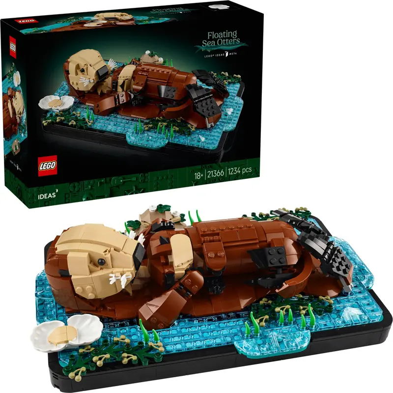 LEGO 21366 Pływające wydry zdjęcie 2