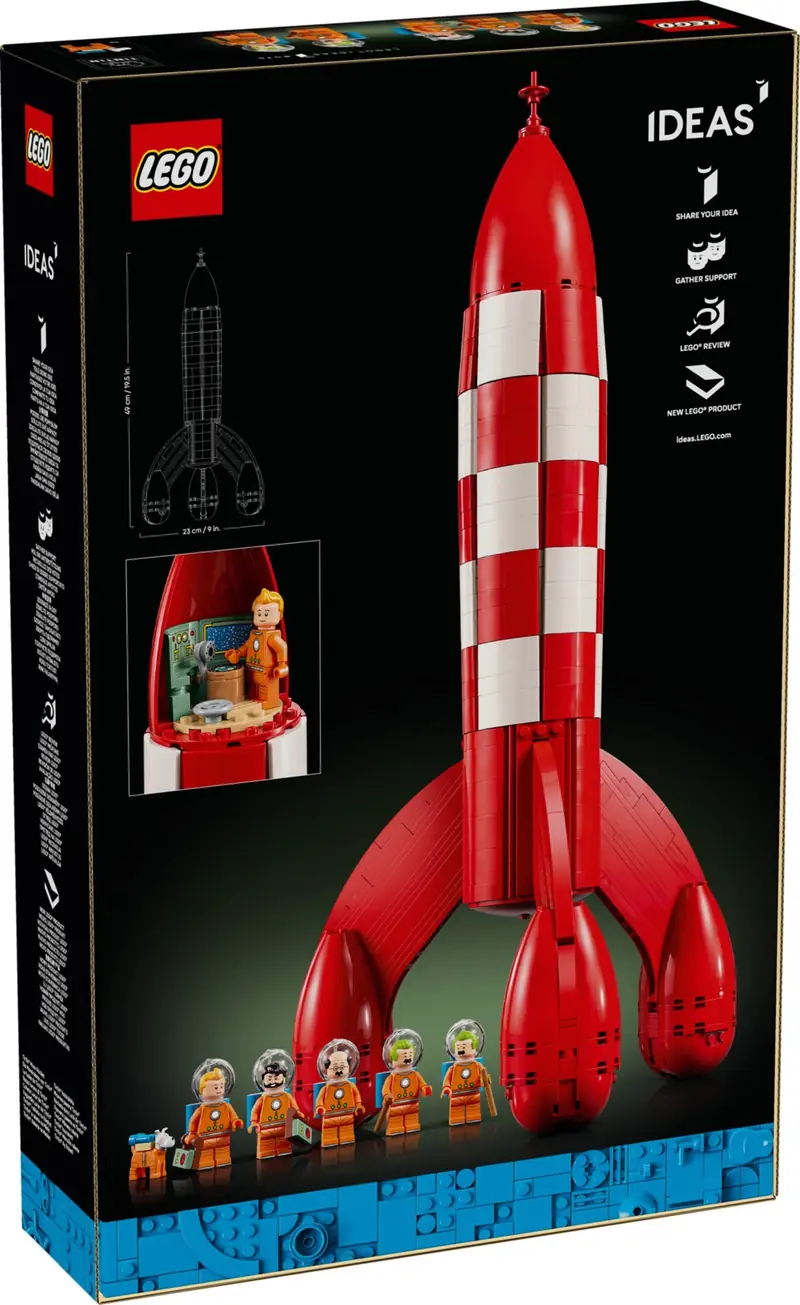 LEGO 21367 Tintin i rakieta na Księżyc zdjęcie 2