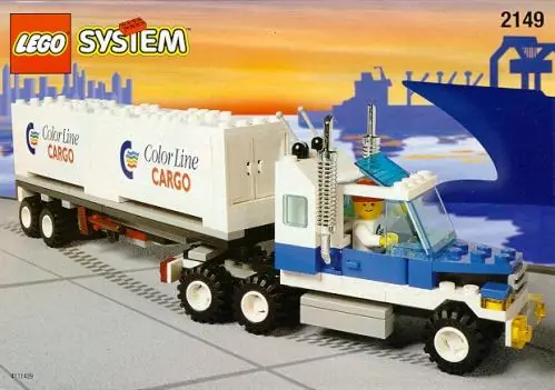 LEGO 2149 Color Line Container Lorry