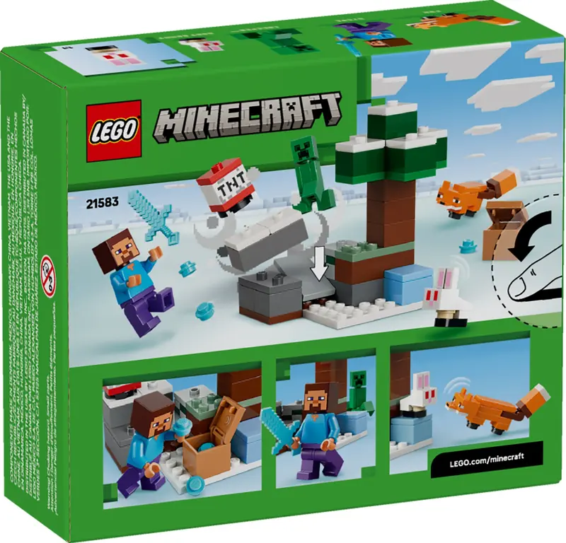 LEGO 21583 Przygoda Steve’a w tajdze zdjęcie 3
