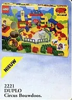 LEGO 2221 Build N' Play Circus Theme