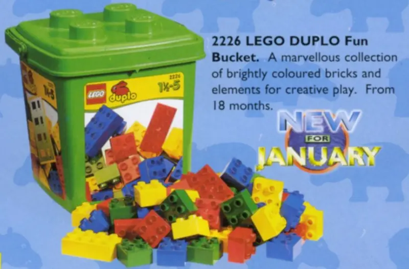 LEGO 2226 Medium Bucket