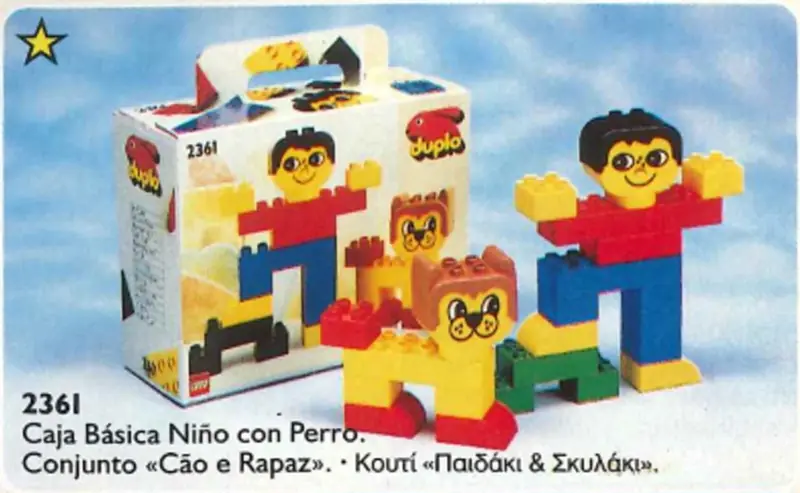 LEGO 2361 Matt and Mutt Building Set
