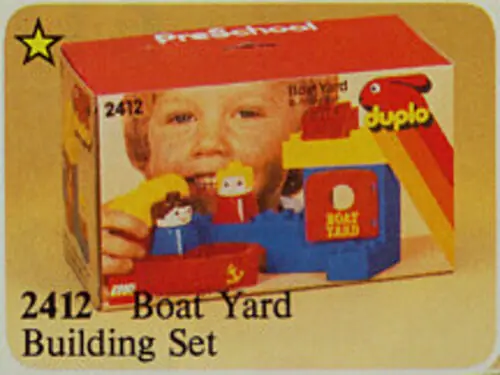 LEGO 2412 Boat Yard Building Set