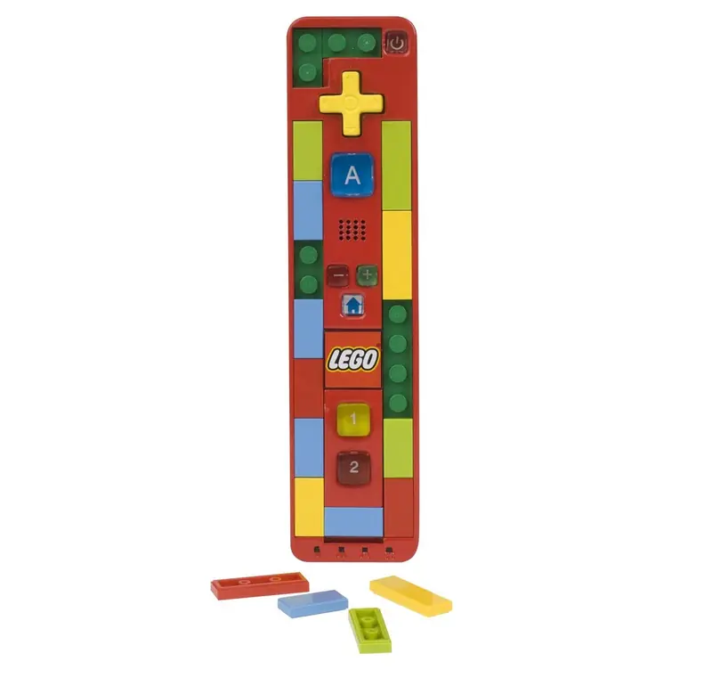 LEGO 258175 Play and Build Remote for Nintendo Wii - Red