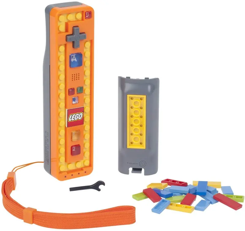 LEGO 258175 Play and Build Remote for Nintendo Wii - Orange