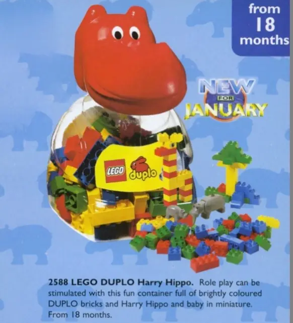 LEGO 2588 Safari Hippo