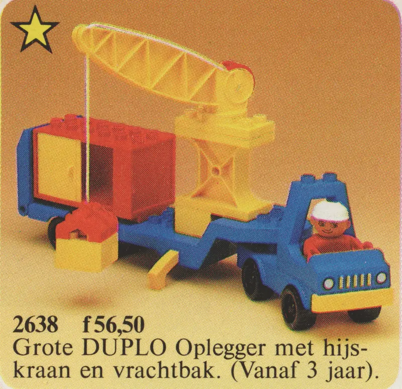 LEGO 2638 Container Truck (Truck with Crane)