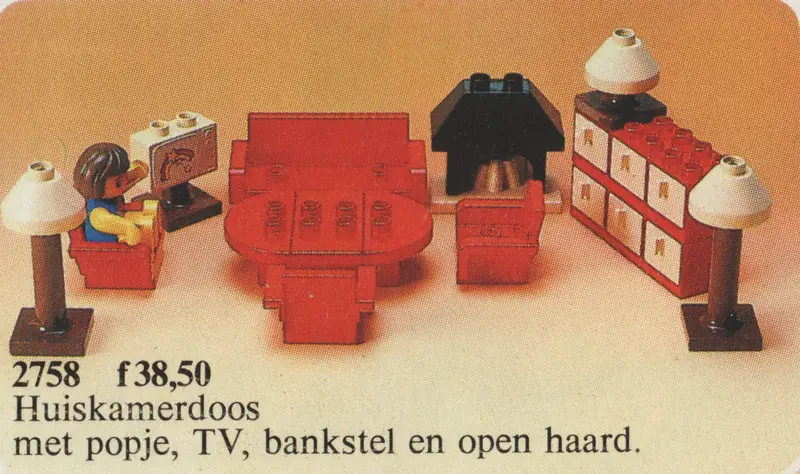 LEGO 2758 Living Room