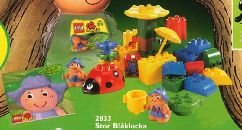 LEGO 2833 Lila, the Big Bluebell
