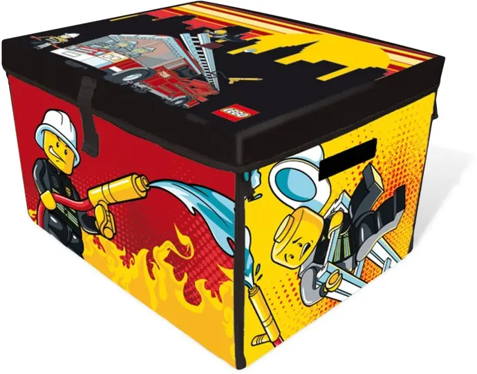 LEGO 2856200 Firefighter ZipBin Storage Toy Box