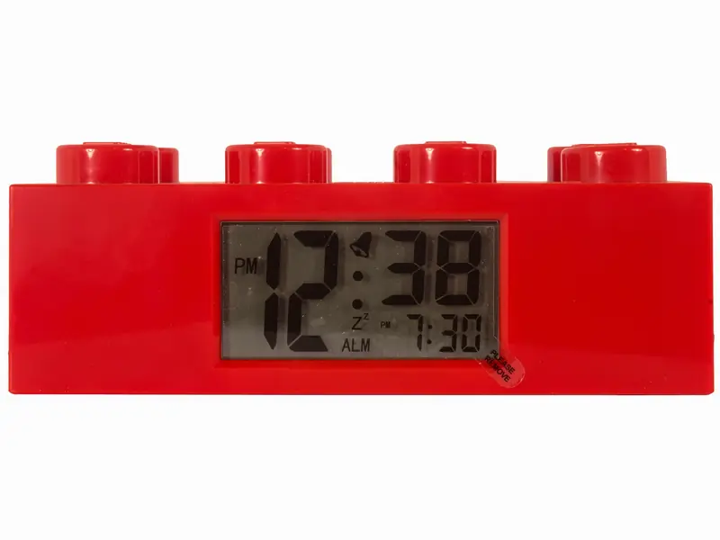 LEGO 2856236 Brick Alarm Clock (Red)
