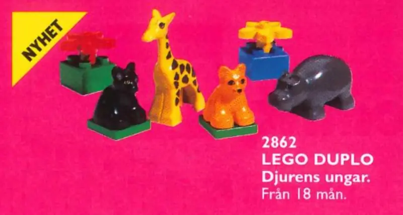 LEGO 2862 Zoo Babies (Baby Animals)