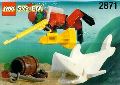 LEGO 2871 Diver and Shark