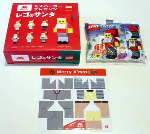 LEGO 2878 Santa Claus Mos Burger Gift Box 2 - Tuxedo Santa