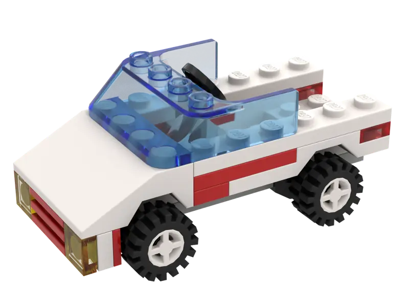 LEGO 2880 Open-Top Jeep