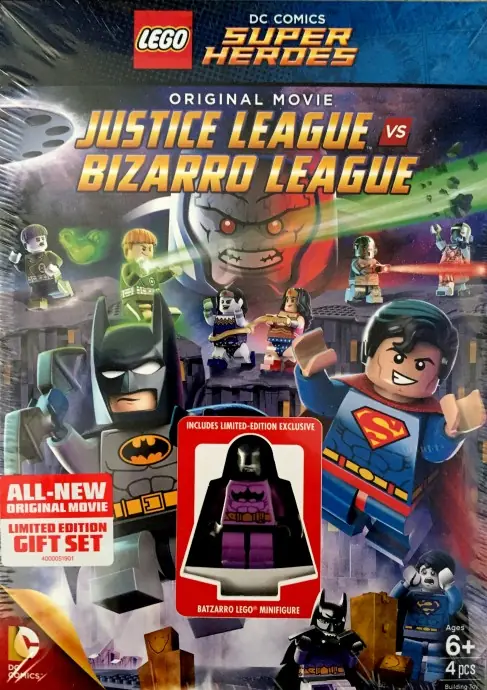 LEGO 3000062305 DC Comics Super Heroes: Justice League vs Bizarro League (DVD + Blu-Ray)
