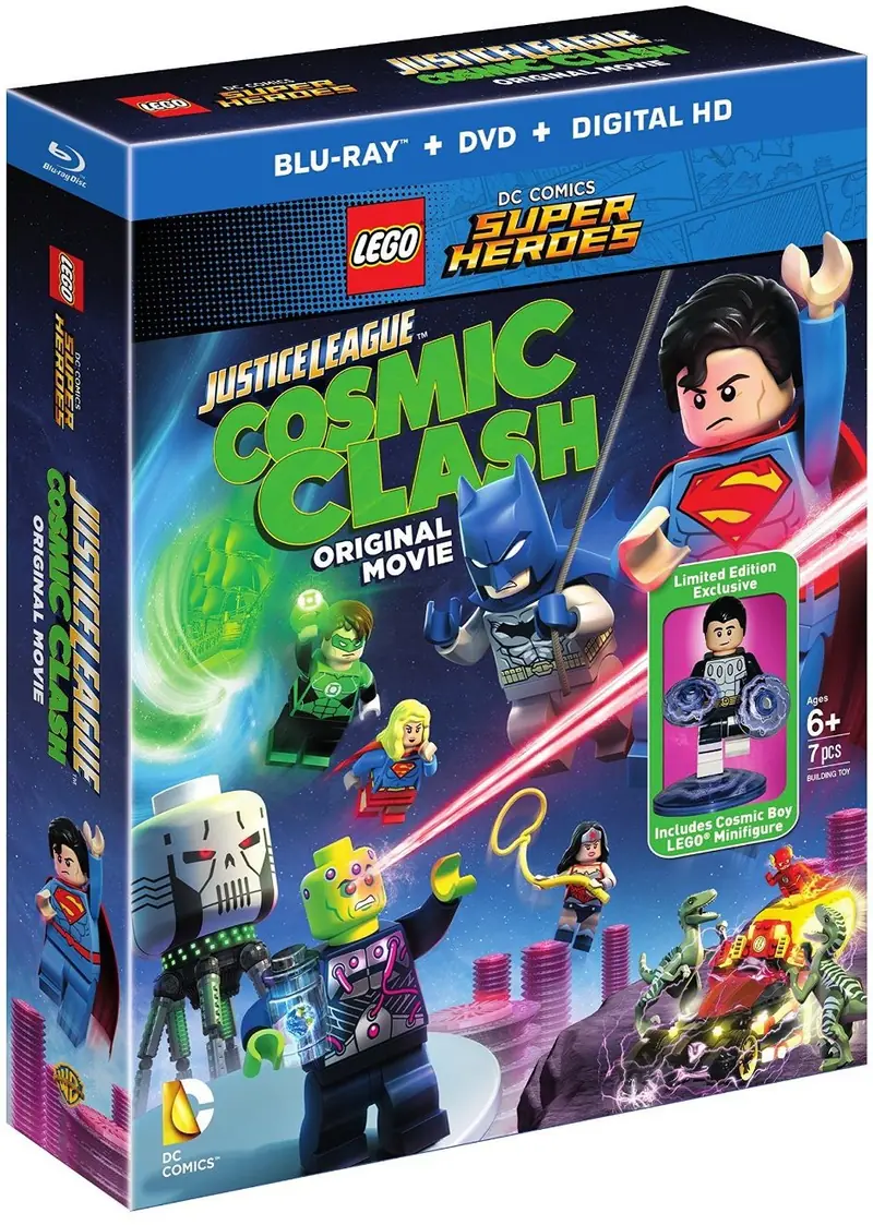 LEGO 3000066390 DC Comics Super Heroes: Justice League: Cosmic Clash (Blu-ray + DVD + Digital)