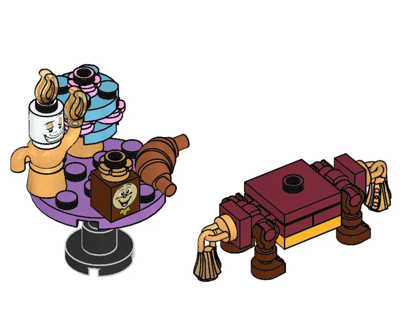 LEGO 302105 Zegar, Płomyk i Sułtan