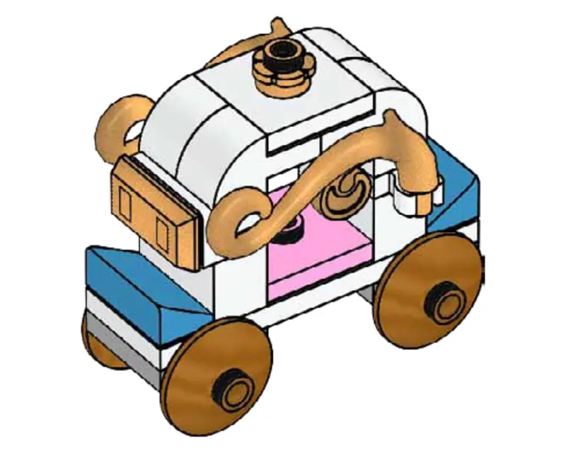 LEGO 302107 Cinderella's Carriage