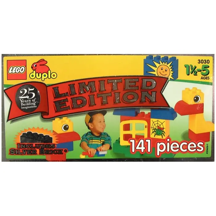 LEGO 3030 25th Anniversary Silver Tub