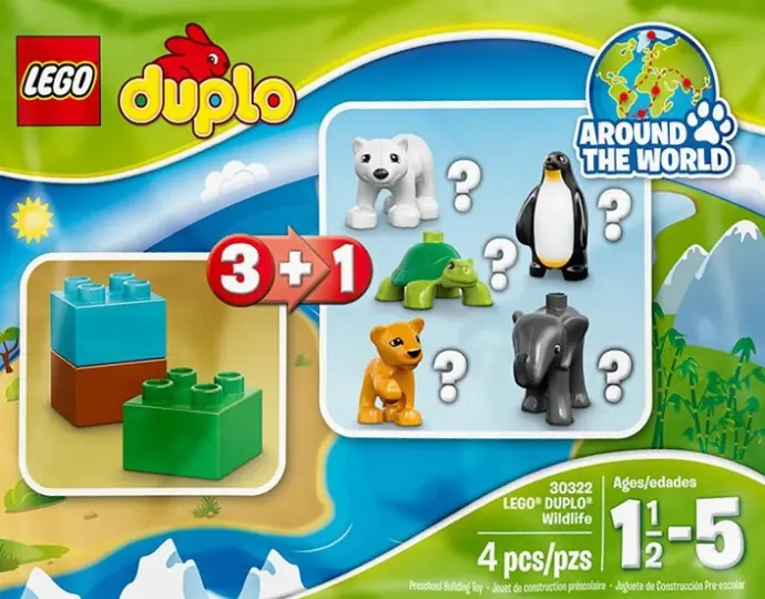 LEGO 30322 LEGO® DUPLO® Dzikie zwierzęta