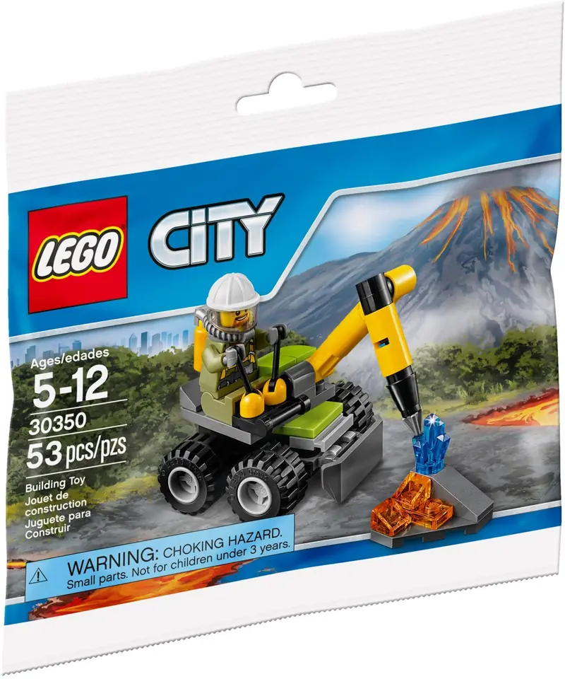 LEGO 30350 Wulkaniczne Wiertło zdjęcie 2