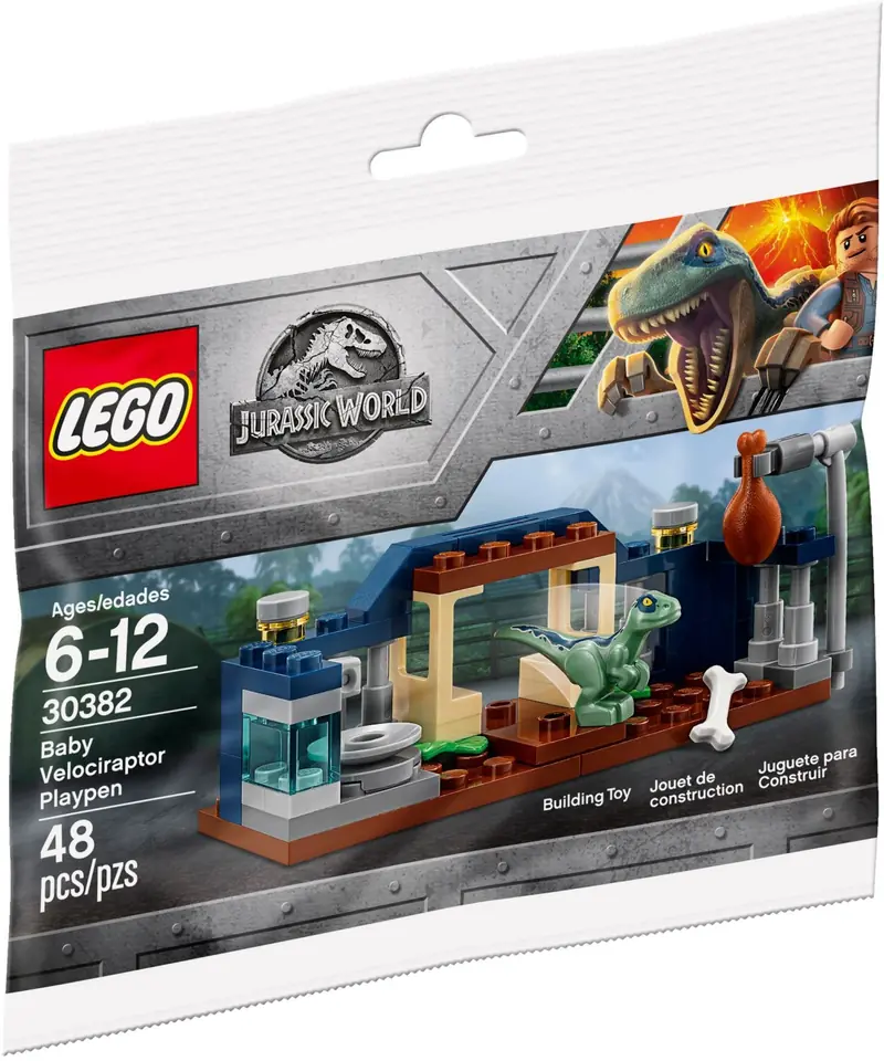 LEGO 30382 Plac zabaw małego welociraptora zdjęcie 2
