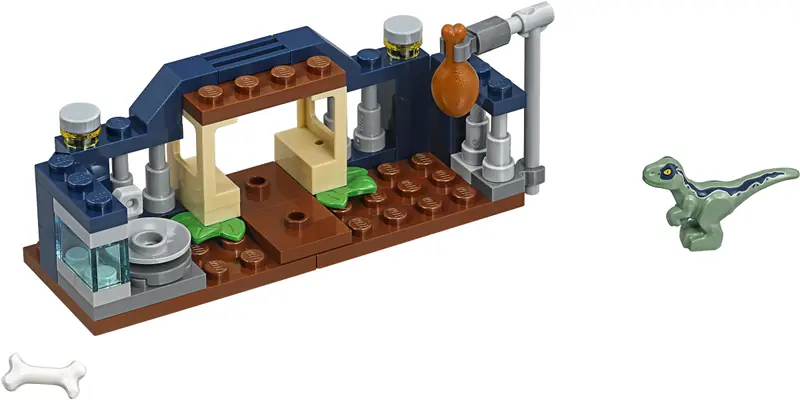 LEGO 30382 Plac zabaw małego welociraptora zdjęcie 3