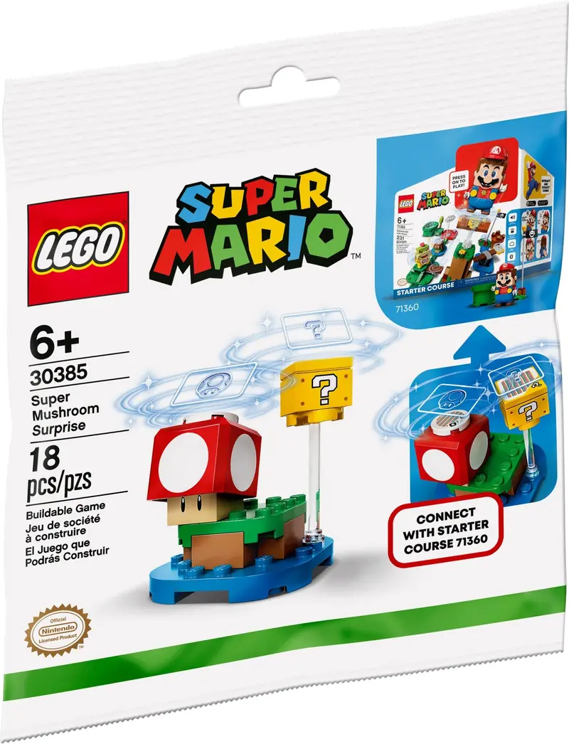 LEGO 30385 Supergrzybowa niespodzianka - zestaw rozszerzający zdjęcie 2