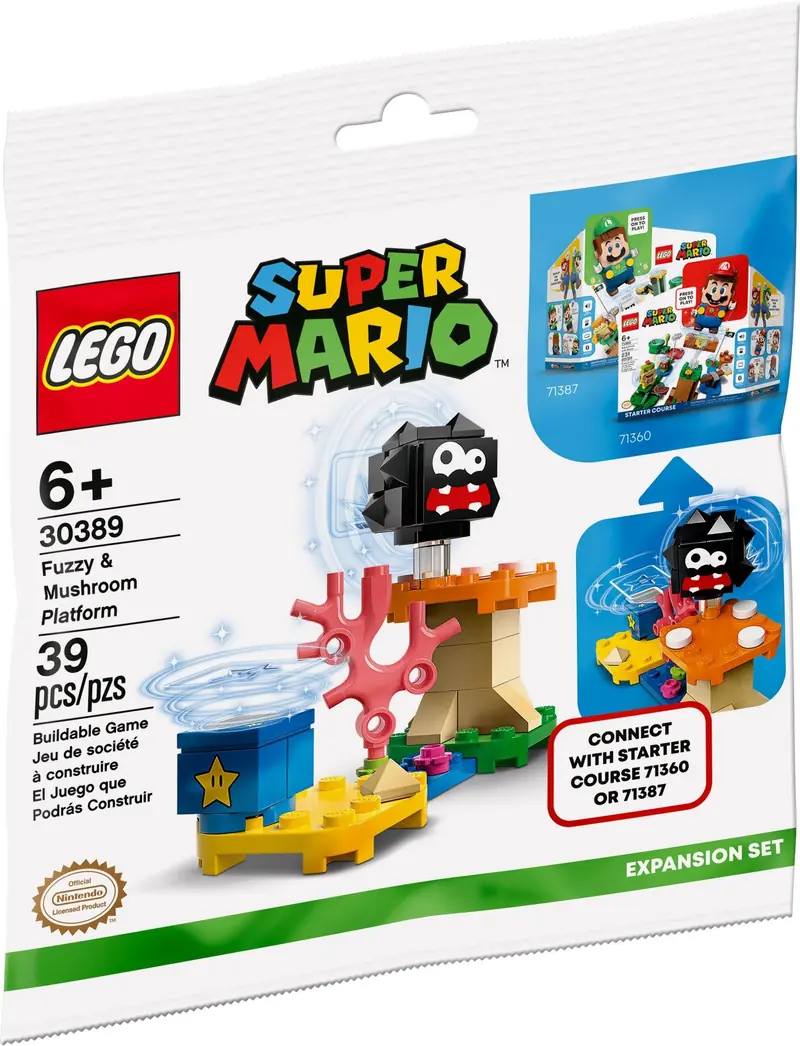 LEGO 30389 Fuzzy i platforma z grzybem - zestaw dodatkowy zdjęcie 2