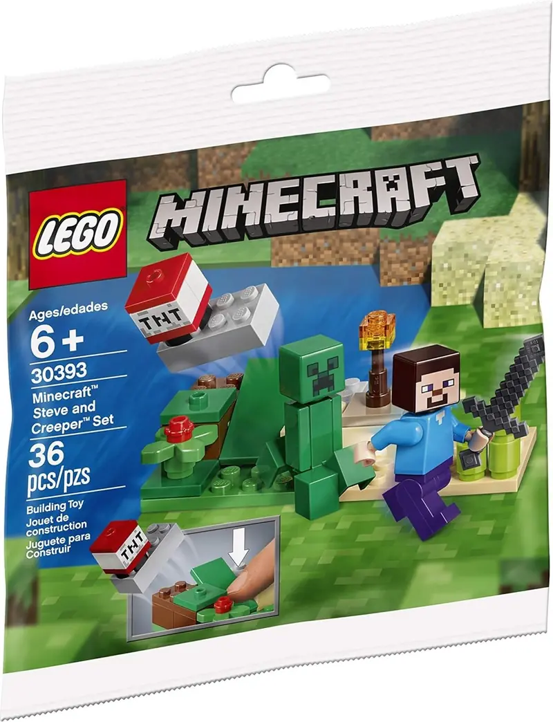 LEGO 30393 Steve i Creeper zdjęcie 2