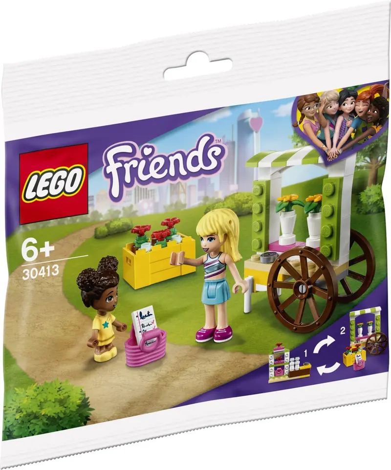 LEGO 30413 Wózek z kwiatami zdjęcie 2
