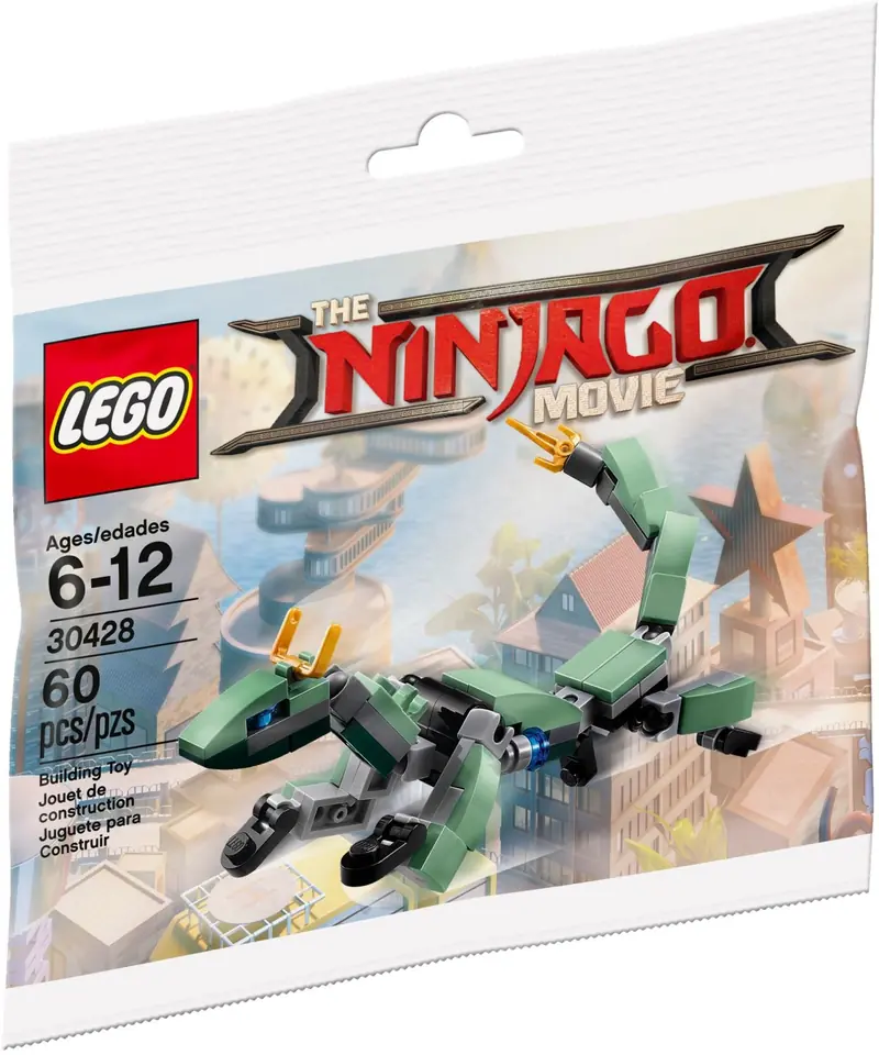 LEGO 30428 Smok Mech zielonego ninja (mikromodel) zdjęcie 2