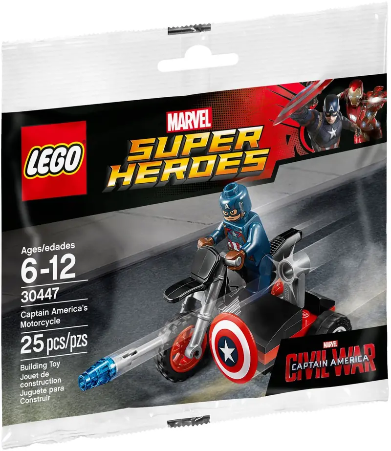 LEGO 30447 Captain America's Motorcycle zdjęcie 2