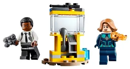 LEGO 30453 Kapitan Marvel i Nick Fury