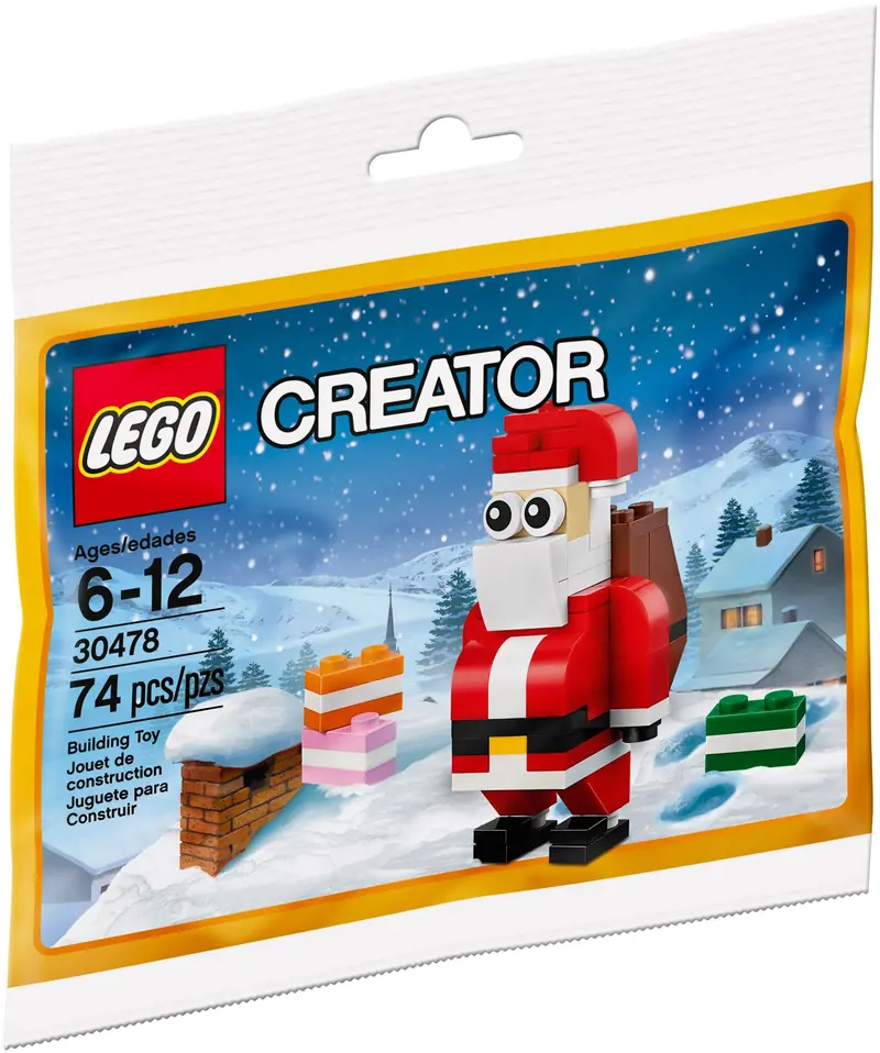 LEGO 30478 Wesoły Mikołaj zdjęcie 2