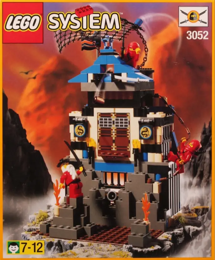 LEGO 3052 Warownia wojowników Ninja