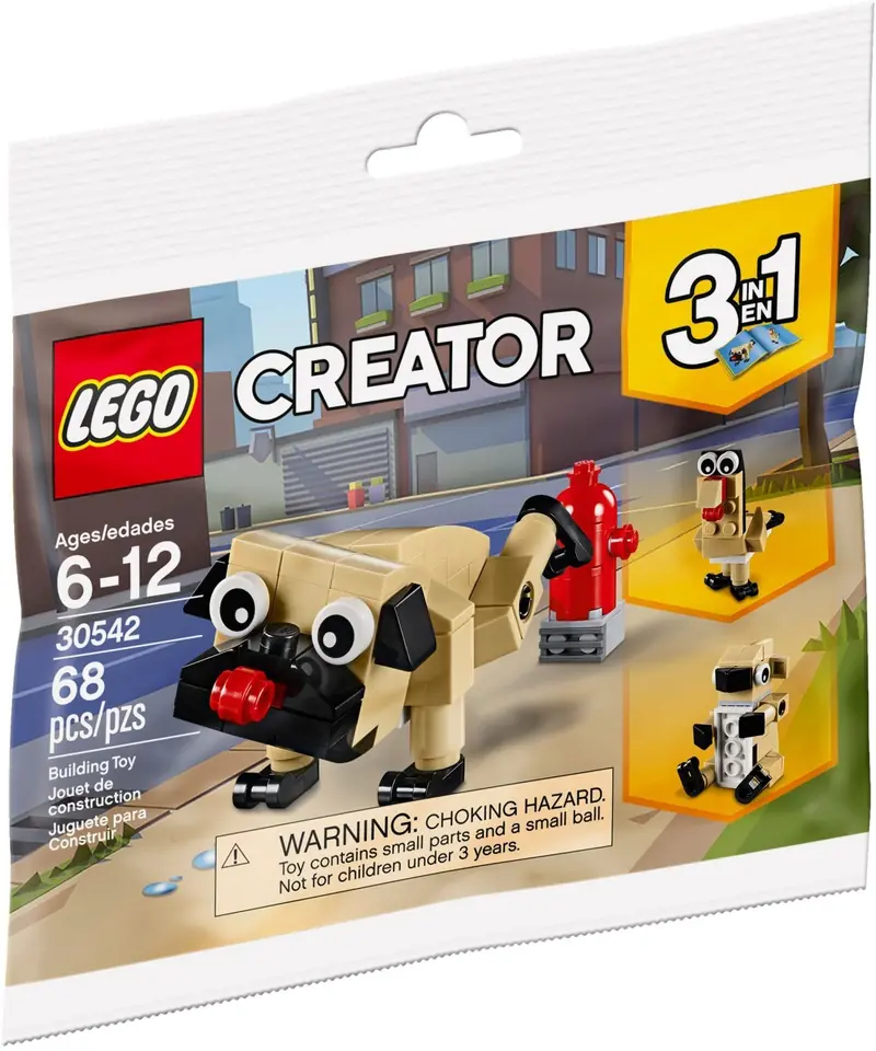 LEGO 30542 Uroczy mops zdjęcie 2